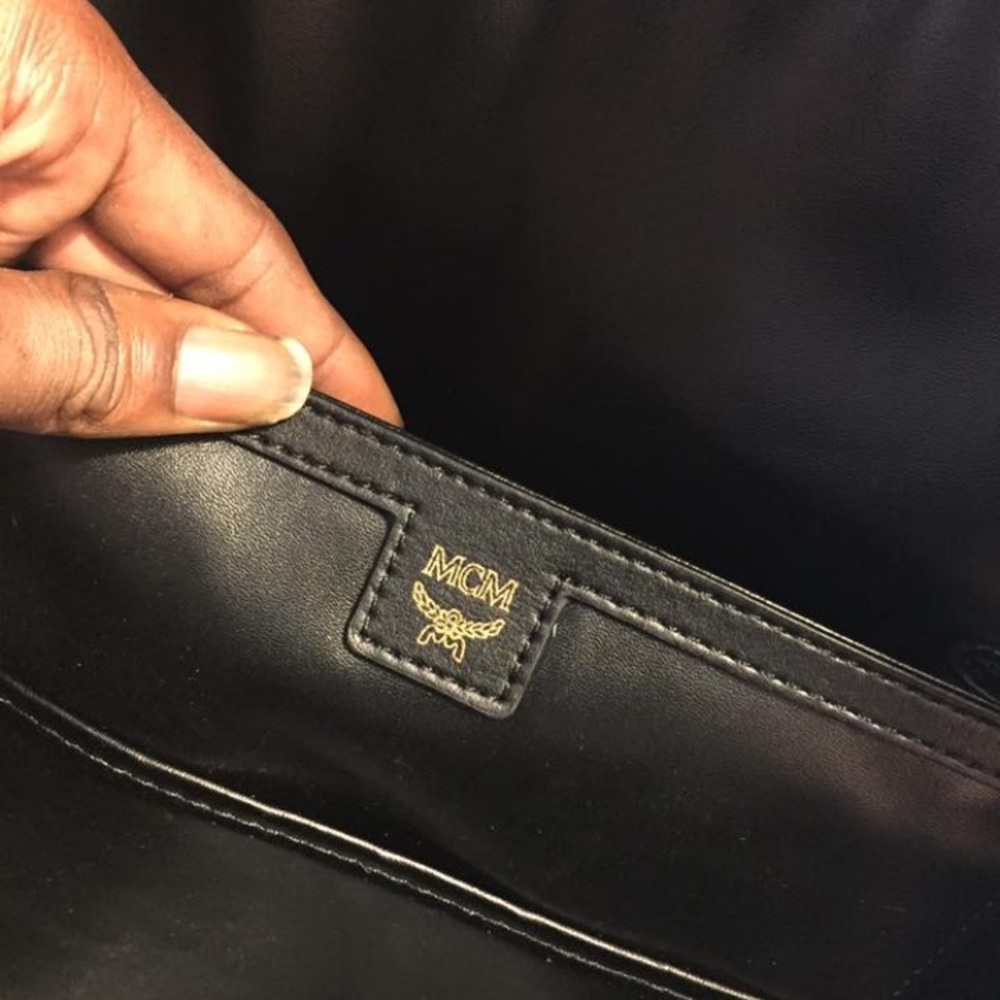 Authentic Medium Red Mcm Backpack - Picture 5 of 6
